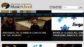 What Mcmusicschool.org website looked like in 2018 (6 years ago)