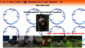 What Mikes-bike.de website looked like in 2018 (6 years ago)