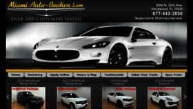 What Miamiauto-broker.com website looked like in 2018 (6 years ago)