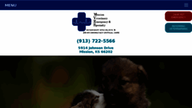 What Missionveterinaryspecialists.com website looked like in 2018 (6 years ago)