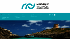 What Minorquevacances.fr website looked like in 2018 (6 years ago)