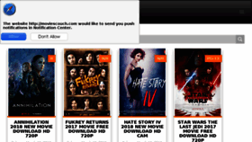 What Moviescouch.info website looked like in 2018 (6 years ago)