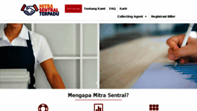 What Mitrasentral.co.id website looked like in 2018 (6 years ago)