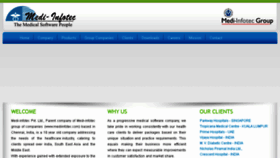 What Mediinfotec.com website looked like in 2018 (6 years ago)