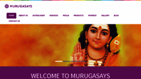 What Murugasays.com website looked like in 2018 (6 years ago)