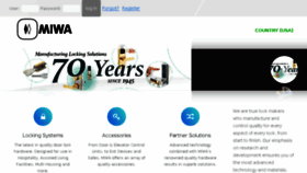 What Miwalock.com website looked like in 2018 (6 years ago)