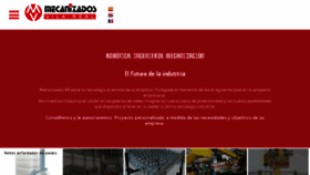 What Mecanizadosvillarreal.com website looked like in 2018 (6 years ago)