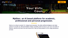 What Myklovr.com website looked like in 2018 (6 years ago)