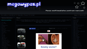 What Megawypas.pl website looked like in 2018 (8 years ago)