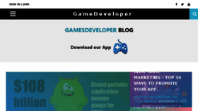 What Mobilezdeveloper.com website looked like in 2018 (6 years ago)