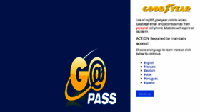 What My365.goodyear.com website looked like in 2018 (6 years ago)