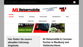 What Ml-reisemobile.de website looked like in 2018 (6 years ago)
