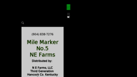 What Milemarker5cbd.com website looked like in 2018 (6 years ago)