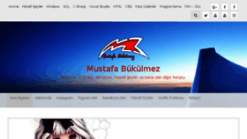 What Mustafabukulmez.com website looked like in 2018 (6 years ago)