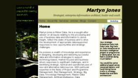What Martyn.es website looked like in 2018 (6 years ago)