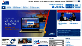 What Mbbank.com.vn website looked like in 2018 (6 years ago)