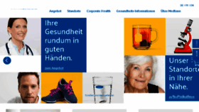 What Medbase.ch website looked like in 2018 (7 years ago)