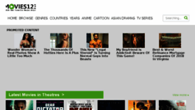 What Movies123.xyz website looked like in 2018 (6 years ago)