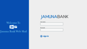 What Mail.jamunabank.com.bd website looked like in 2018 (6 years ago)