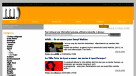 What Mlyon.fr website looked like in 2018 (6 years ago)