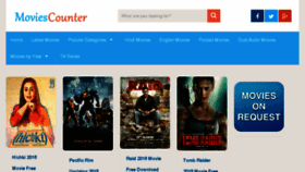 What Moviescounter.com website looked like in 2018 (6 years ago)