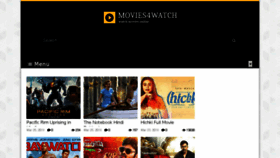 What Movies4watch.online website looked like in 2018 (6 years ago)