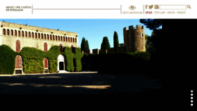 What Museucastellperalada.com website looked like in 2018 (6 years ago)