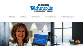 What Magischekuechenspuele.de website looked like in 2018 (6 years ago)