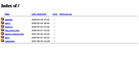 What Mirror.linux-ia64.org website looked like in 2018 (7 years ago)