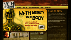 What Methfreetn.org website looked like in 2018 (6 years ago)