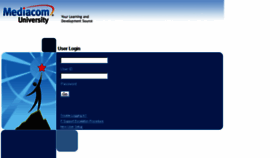 What Mediacomuniversity.net website looked like in 2018 (6 years ago)