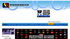 What Monogramdirect.com website looked like in 2018 (6 years ago)