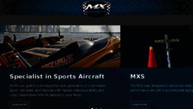 What Mxaircraft.com website looked like in 2018 (6 years ago)