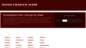 What Myhoneybakedstore.com website looked like in 2018 (6 years ago)
