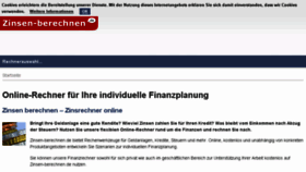 What M.zinsen-berechnen.de website looked like in 2018 (6 years ago)
