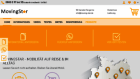 What Moving-star.de website looked like in 2018 (6 years ago)
