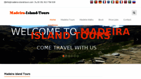 What Madeira-island-tours.com website looked like in 2018 (6 years ago)