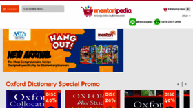 What Mentaripedia.com website looked like in 2018 (6 years ago)