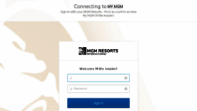 What Mymgm.com website looked like in 2018 (6 years ago)