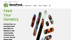 What Mygenefood.com website looked like in 2018 (6 years ago)