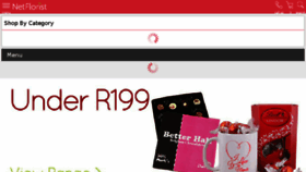 What M.netflorist.co.za website looked like in 2018 (6 years ago)
