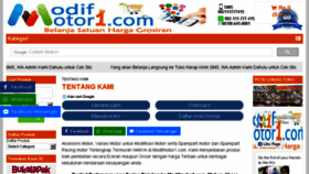 What Modifmotor1.com website looked like in 2018 (6 years ago)