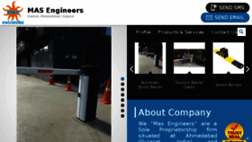 What Masengineers.in website looked like in 2018 (7 years ago)