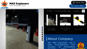 What Masengineers.in website looked like in 2018 (6 years ago)