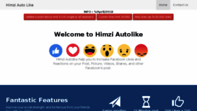 What M-autoliker.com website looked like in 2018 (6 years ago)