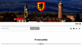 What Montreux-vieux.fr website looked like in 2018 (6 years ago)