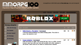 What Mmorpg100.com website looked like in 2018 (7 years ago)