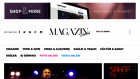 What Magazinistanbul.com website looked like in 2018 (6 years ago)