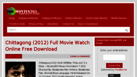 What Movies365.org website looked like in 2018 (6 years ago)