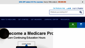 What Medicareinteractive.org website looked like in 2018 (6 years ago)